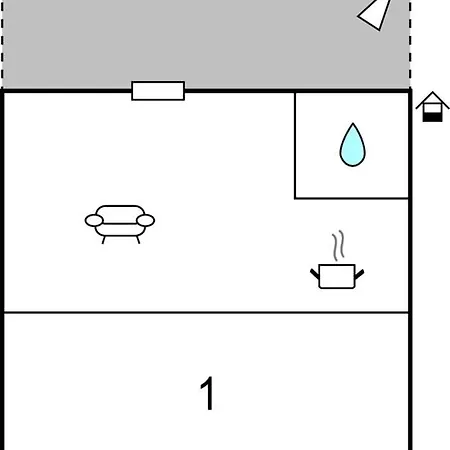 Lejlighed One-bedroom In