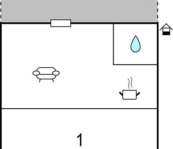 דירה One-bedroom In